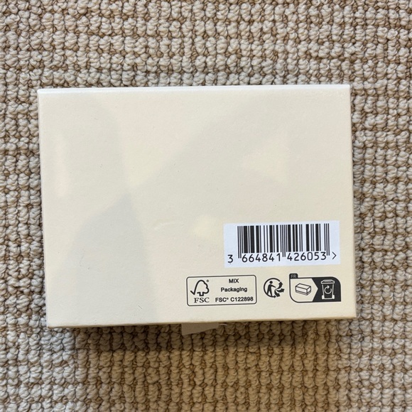 Sezane Cream Jewelry Box with Green Floral Pouch - Picture 5 of 7